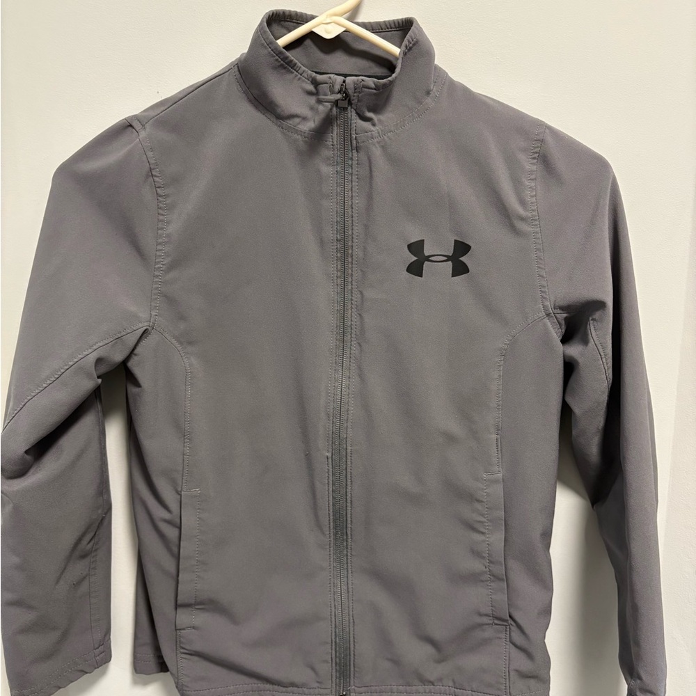 Under Armour Kids Grey Light Jacket, size S